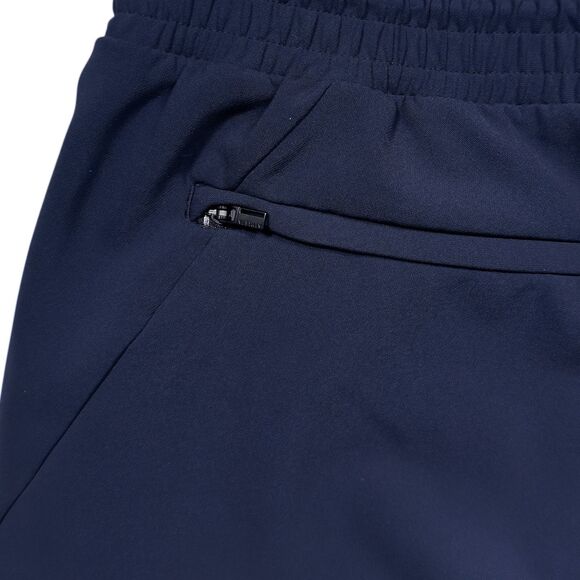 Athleta Metropolis Straight Leg Pants Women's Navy Blue Stretch Joggers Size 10 - Picture 10 of 13